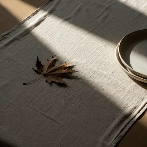 Soft Linen Table Runner