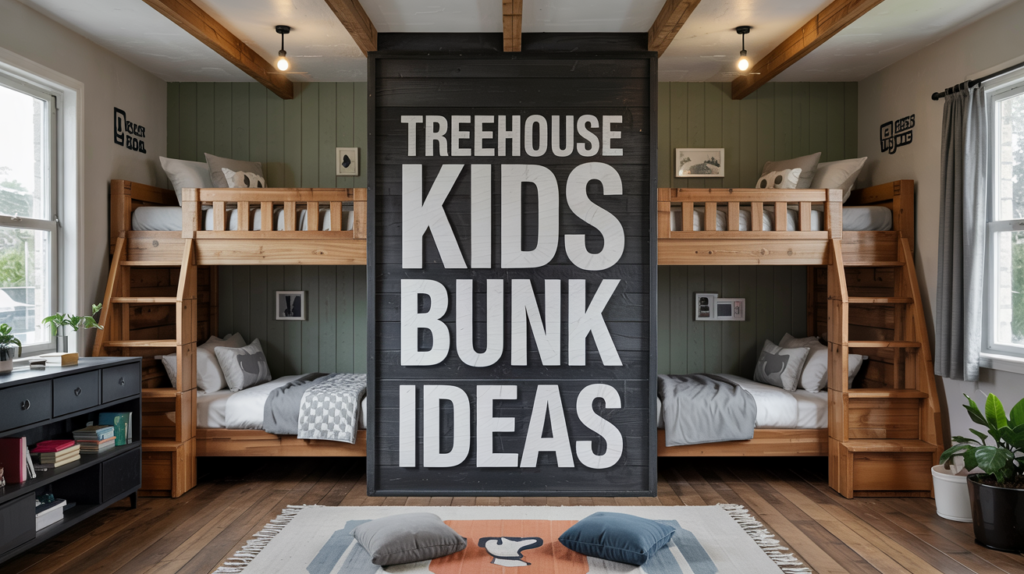 12 Treehouse Kids Bunk Bed Ideas for a Fun & Magical Bedroom Treehouse Kids Bunk Bed Ideas