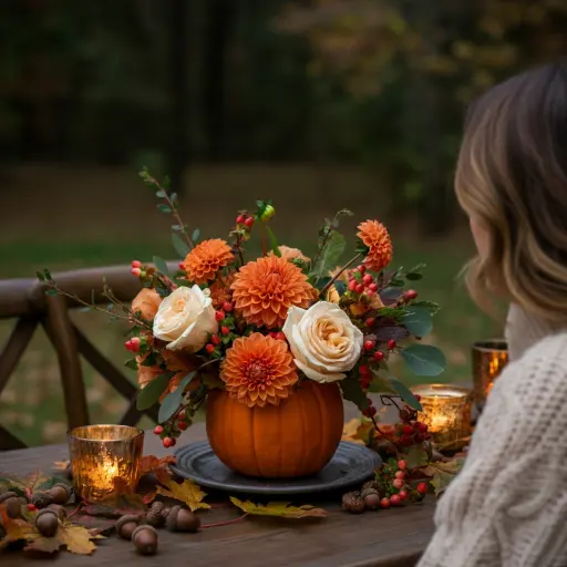 Unique Fall Arrangement