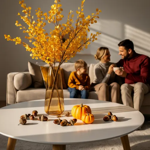 Vibrant Yellow Branches Decor