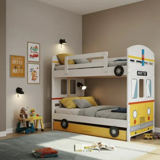 Convertible Bus-to-Twin Bed