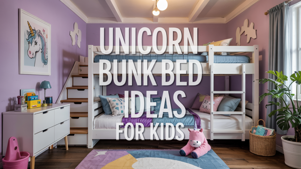 12 Unicorn Bunk Bed Ideas for Kids (Magical & Space-Saving) Unicorn Bunk Bed Ideas for Kids