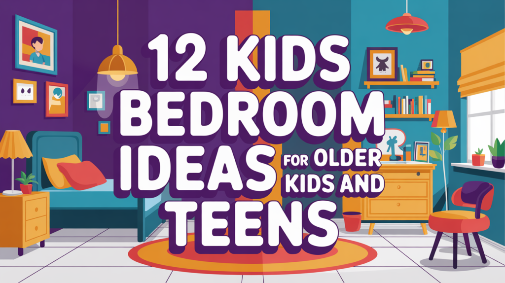 12 Kids Bedroom Ideas for Older Kids and Teens