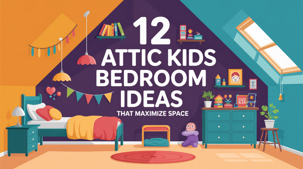 Attic Kids Bedroom Ideas