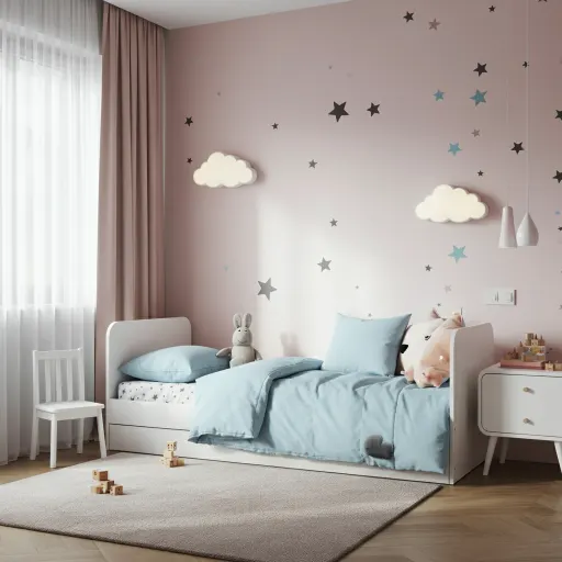 Blue and Pink Kids Bedroom Ideas
