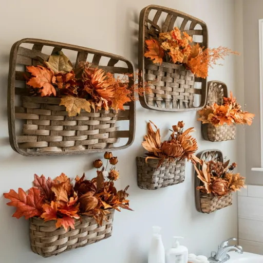 Farmhouse-Style Wall Baskets