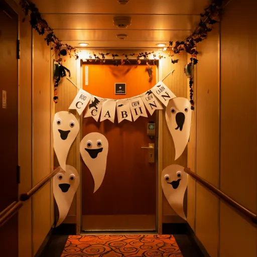 Ghostly Greeting Door