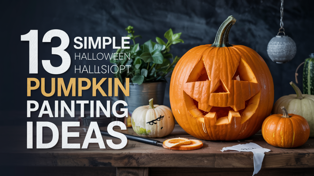 Halloween Pumpkin Painting Ideas 2