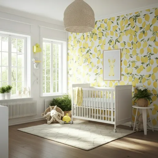 Lemon-Themed Nursery