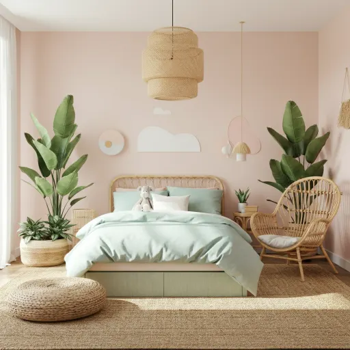 Pink and Green Kids Bedroom Ideas