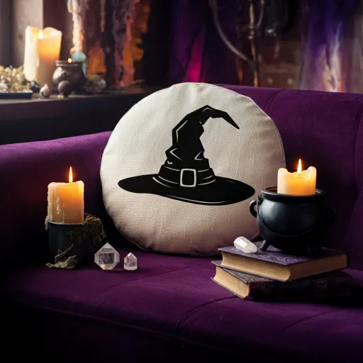 Witch Hat Accent Pillow