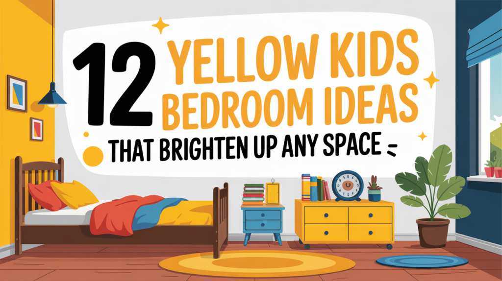 Yellow Kids Bedroom Ideas