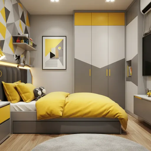 Yellow + Gray Modern Mix