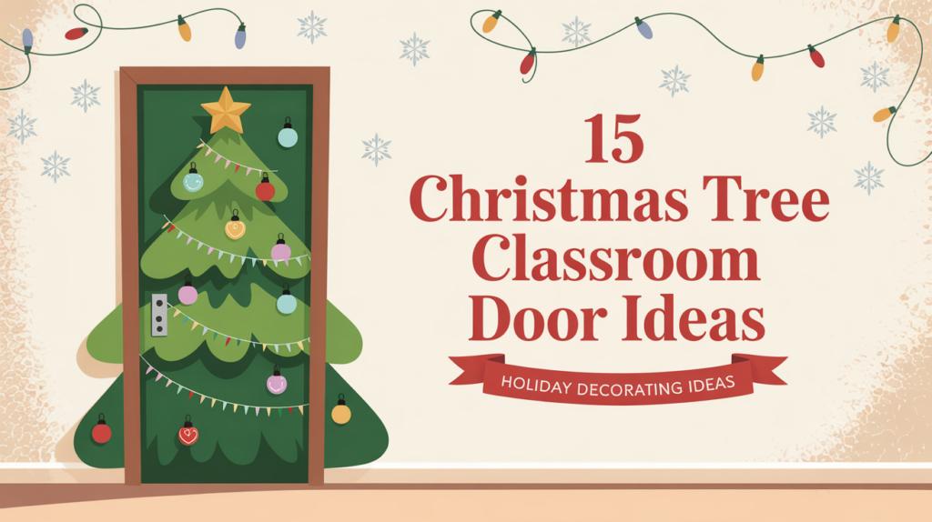 15 Christmas Tree Classroom Door Ideas