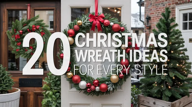20 Christmas Wreath Ideas for Every Style: Simple, Unique & Totally Festive Christmas Wreath Ideas
