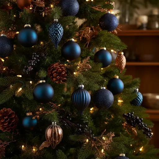 Blueberry and Bronze Warmth