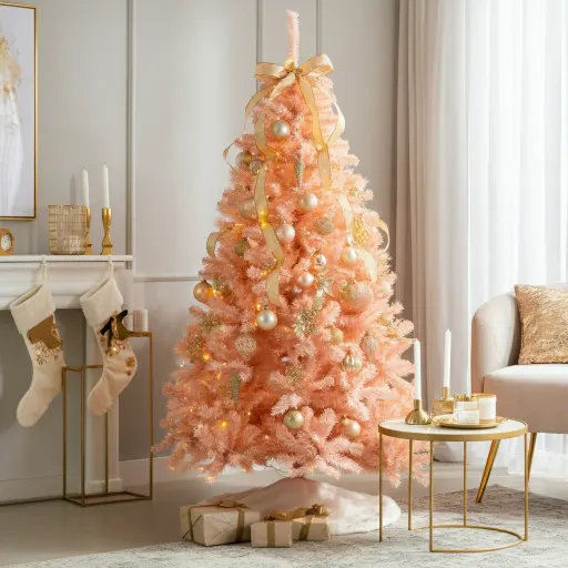 Blush and Gold Glam Tree