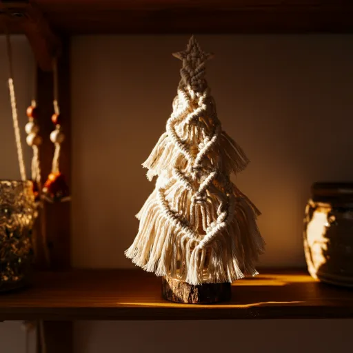 Boho Macramé Christmas Tree