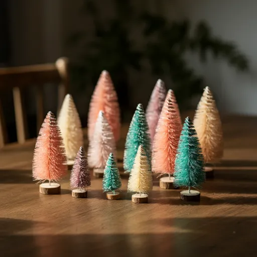 Bottle-Brush Forest Display