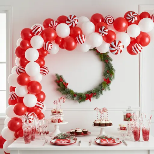 Candy Cane Stripe Garland