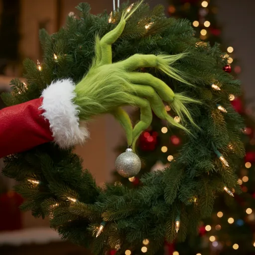 Christmas Grinch Wreath Ideas