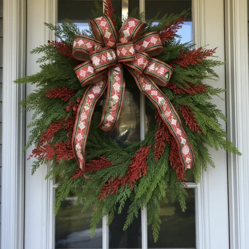 Christmas Wreath for Front Doors