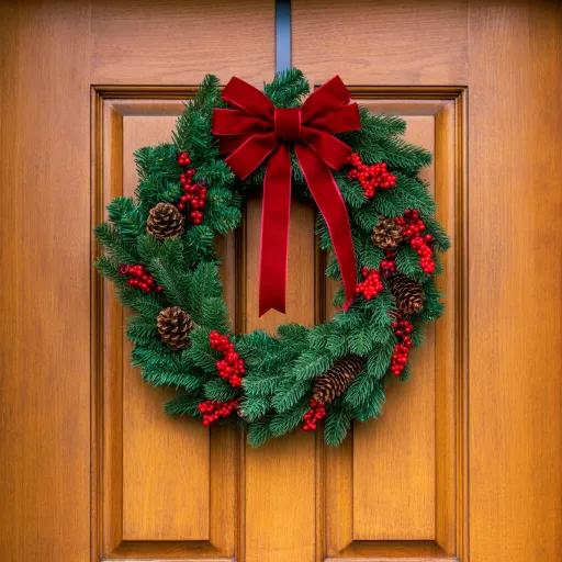 Classic Red Christmas Wreath