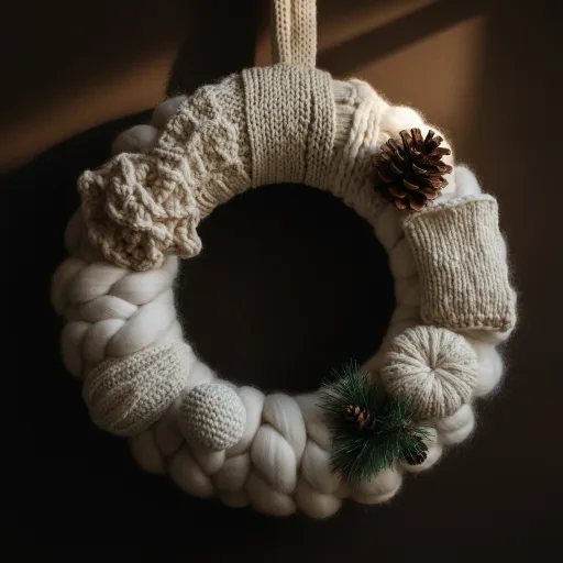 Crochet Christmas Wreath