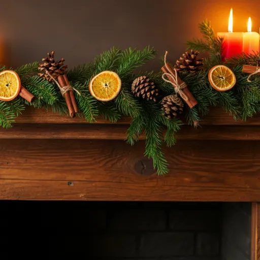 DIY Dried Orange Garland
