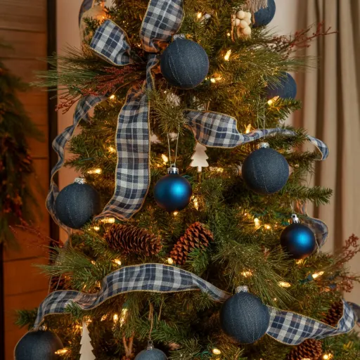 Denim Blue Rustic Style