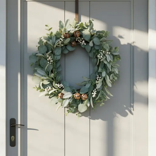 Eucalyptus Green Door Wreath