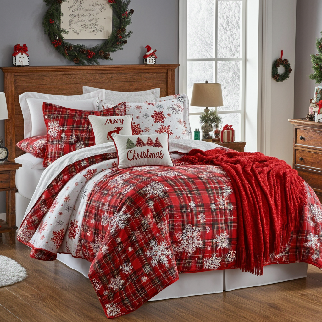 Layer Festive Bedding