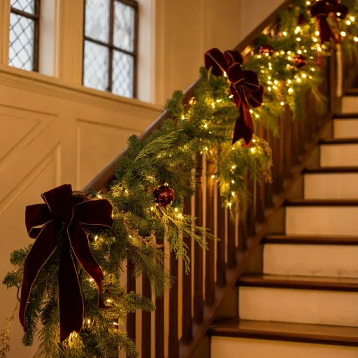 Festive Christmas Stair Magic