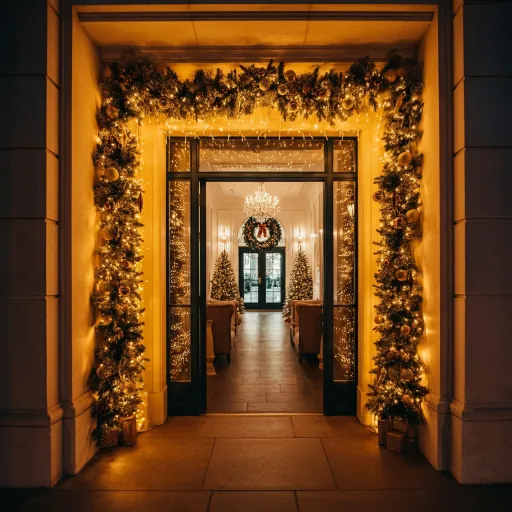 Frame a Doorway with Fairy Lights