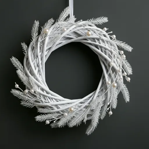 Frosted Twigs & Pearls