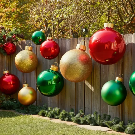 Giant Outdoor Ornament Fence