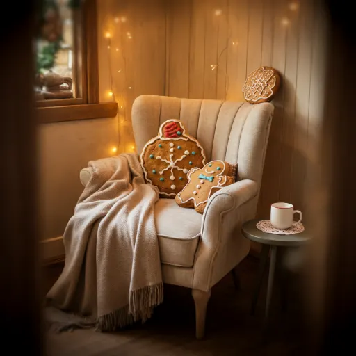 Cozy Gingerbread Corner Nook