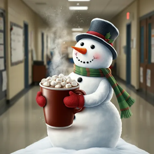 Hot Cocoa Snowman