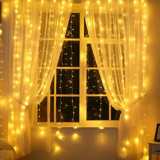 LED-Lit Sheer Panels
