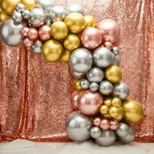 Metallic Holiday Glam Garland