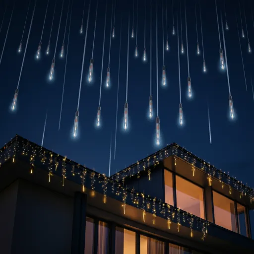 Meteor Shower Roofline Lights