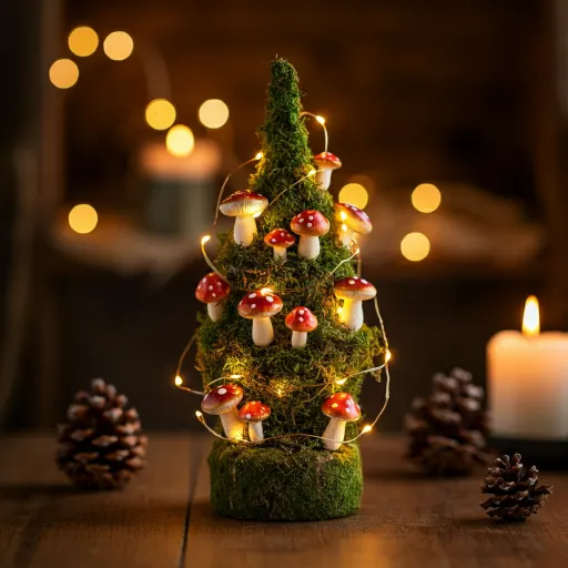 Mini Tree With Mushroom Wonderland