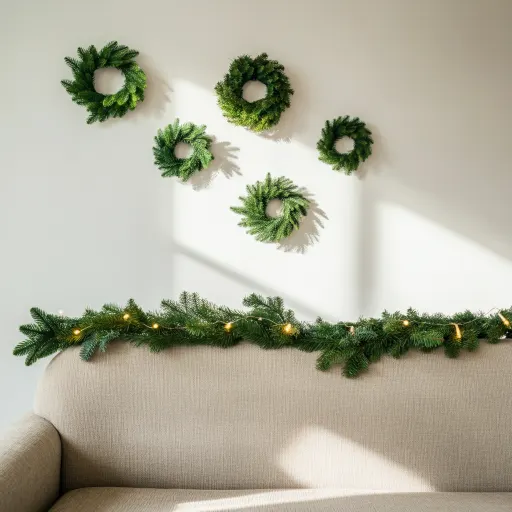 Decorate with Mini Wreaths or Garlands