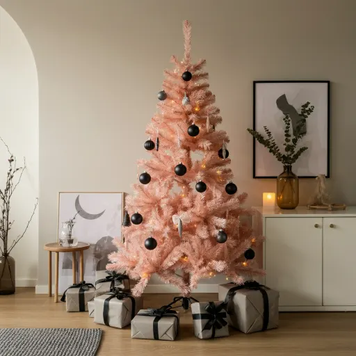 Minimalist Pink Tree