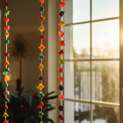 Origami Star Garland