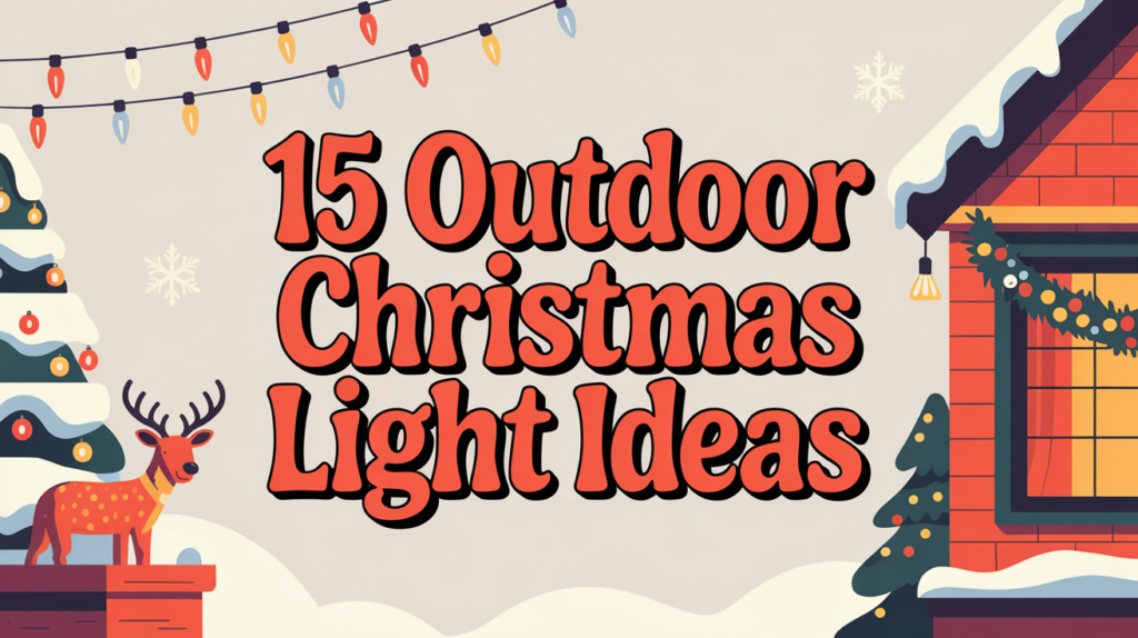 Outdoor Christmas Light Ideas