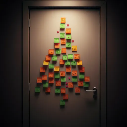 Post-It Note Tree