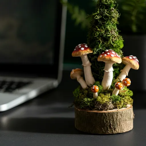 Realistic Mushrooms for Nature Lovers