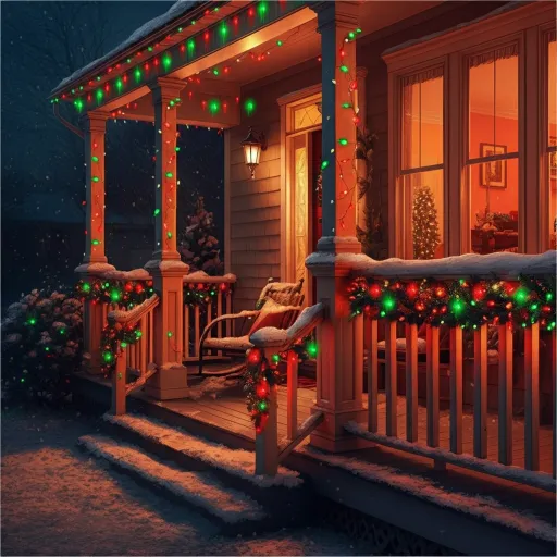 Red and Green Colour Scheme