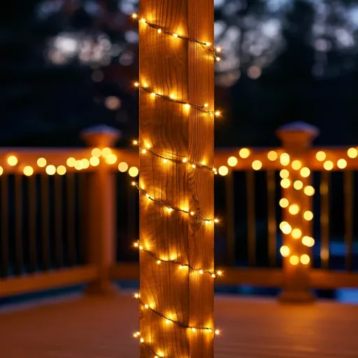 Posts With Spiral String Lights